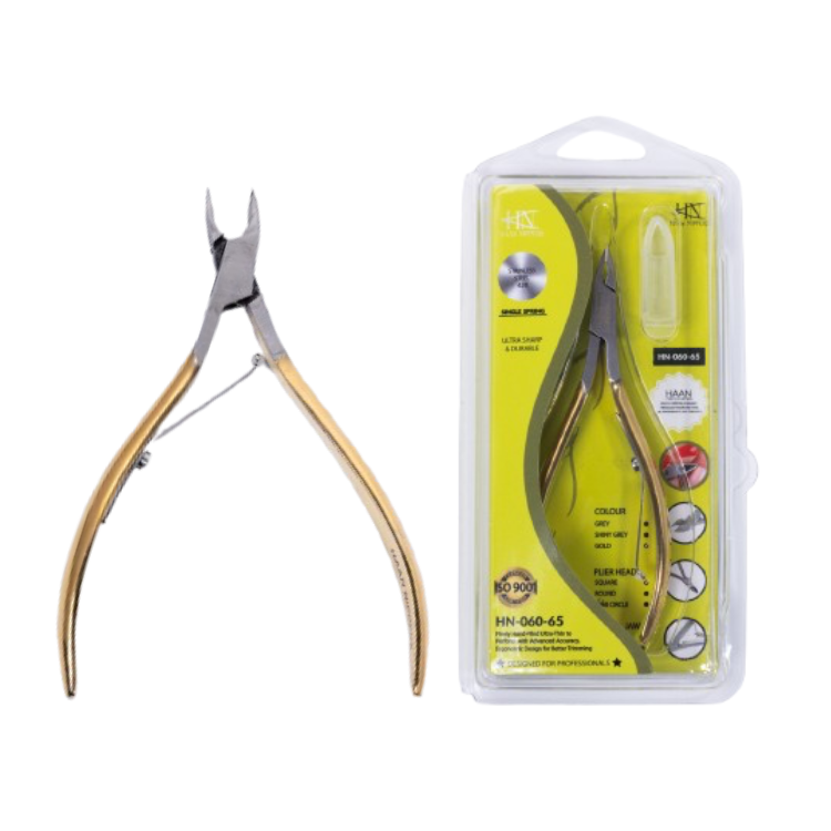 Stainless Steel Cuticle Nipper with Square Plier Head (HN-060)