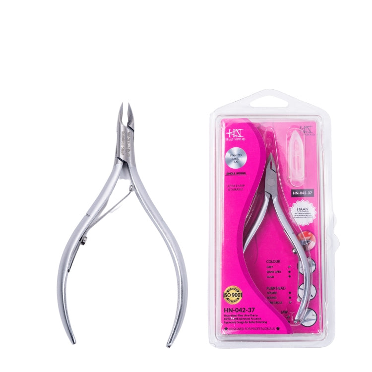 Stainless Steel Cuticle Nipper with Semi-Circle Plier Head (HN-042)