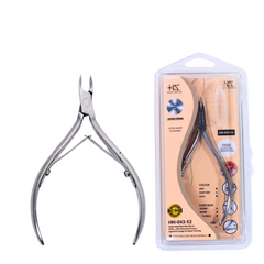 Stainless Steel Cuticle Nipper with Square Plier Head (HN-043)