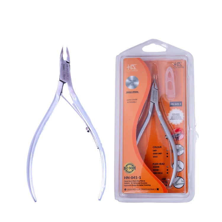 Stainless Steel Cuticle Nipper with Square Plier Head  (HN-041)