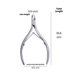 Stainless Steel Cuticle Nipper with Square Plier Head (HN-063)