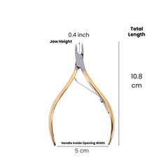 Stainless Steel Cuticle Nipper with Semi-Circle Plier Head (HN-042)