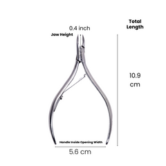 Stainless Steel Cuticle Nipper with Round Plier Head (HN-031)