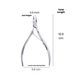 Stainless Steel Cuticle Nipper with Square Plier Head (HN-060)