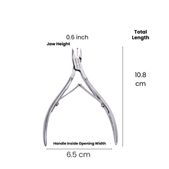 Stainless Steel Cuticle Nipper with Square Plier Head (HN-060)