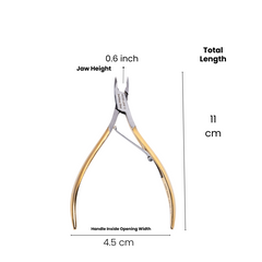 Stainless Steel Cuticle Nipper with Square Plier Head (HN-060)