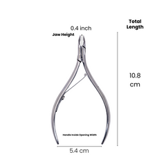 Stainless Steel Cuticle Nipper with Semi-Circle Plier Head (HN-042)
