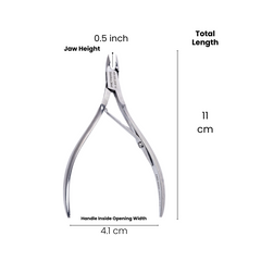 Stainless Steel Cuticle Nipper with Square Plier Head (HN-060)