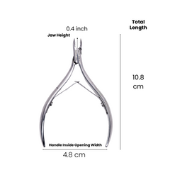 Stainless Steel Cuticle Nipper with Round Plier Head (HN-031)