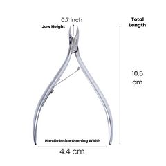 Stainless Steel Cuticle Nipper with Round Plier Head (HN-066)