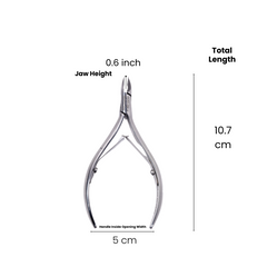 Stainless Steel Cuticle Nipper with Semi-Circle Plier Head (HN-042)