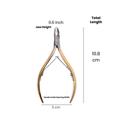 Stainless Steel Cuticle Nipper with Semi-Circle Plier Head (HN-042)