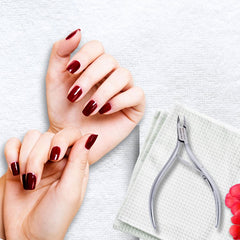 Stainless Steel Cuticle Nipper with Square Plier Head (HN-064)