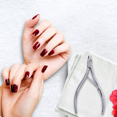 Stainless Steel Cuticle Nipper with Square Plier Head (HN-060)