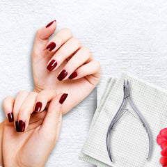 Stainless Steel Cuticle Nipper with Round Plier Head (HN-065)