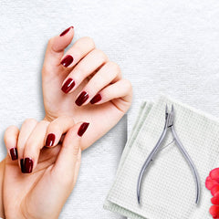 Stainless Steel Cuticle Nipper with Round Plier Head (HN-066)