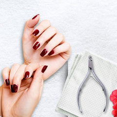 Stainless Steel Cuticle Nipper with Square Plier Head (HN-064)