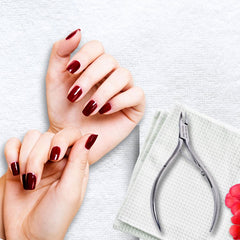 Stainless Steel Cuticle Nipper with Square Plier Head (HN-043)