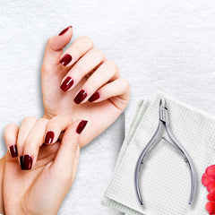 Stainless Steel Cuticle Nipper with Square Plier Head (HN-063)