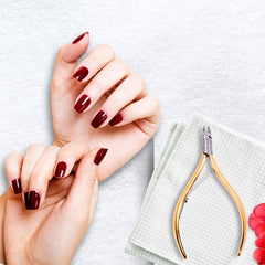 Stainless Steel Cuticle Nipper with Round Plier Head (HN-031)