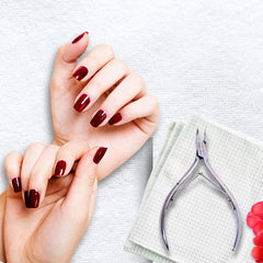 Stainless Steel Cuticle Nipper with Square Plier Head (HN-043)