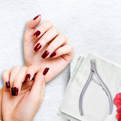 Stainless Steel Cuticle Nipper with Square Plier Head  (HN-062)