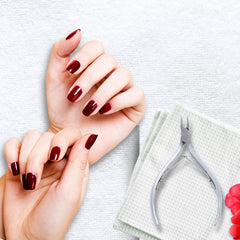 Stainless Steel Cuticle Nipper with Square Plier Head (HN-043)