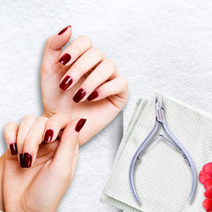 Stainless Steel Cuticle Nipper with Square Plier Head (HN-043)