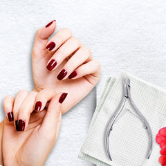 Stainless Steel Cuticle Nipper with Round Plier Head (HN-031)