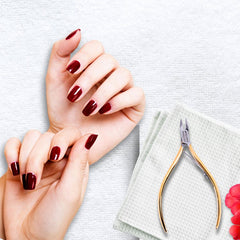 Stainless Steel Cuticle Nipper with Square Plier Head (HN-004)