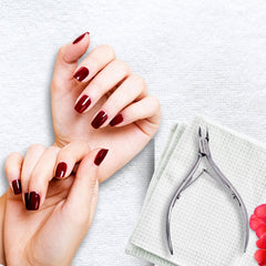 Stainless Steel Cuticle Nipper with Square Plier Head (HN-004)