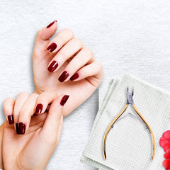 Stainless Steel Cuticle Nipper with Square Plier Head (HN-004)