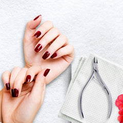 Stainless Steel Cuticle Nipper with Square Plier Head (HN-004)