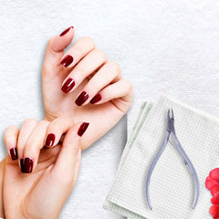 Stainless Steel Cuticle Nipper with Square Plier Head  (HN-041)