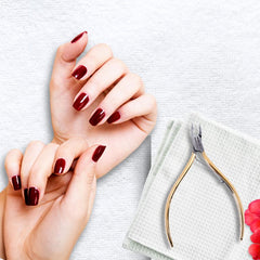 Stainless Steel Cuticle Nipper with Square Plier Head (HN-004)