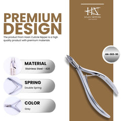 Stainless Steel Cuticle Nipper with Round Plier Head (HN-065)