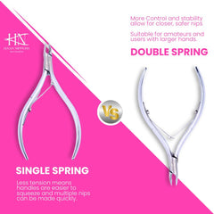 Stainless Steel Cuticle Nipper with Semi-Circle Plier Head (HN-042)