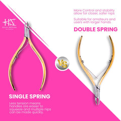 Stainless Steel Cuticle Nipper with Semi-Circle Plier Head (HN-042)