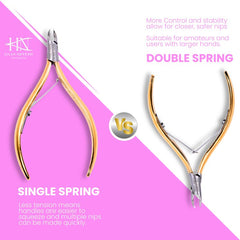 Stainless Steel Cuticle Nipper with Round Plier Head (HN-031)