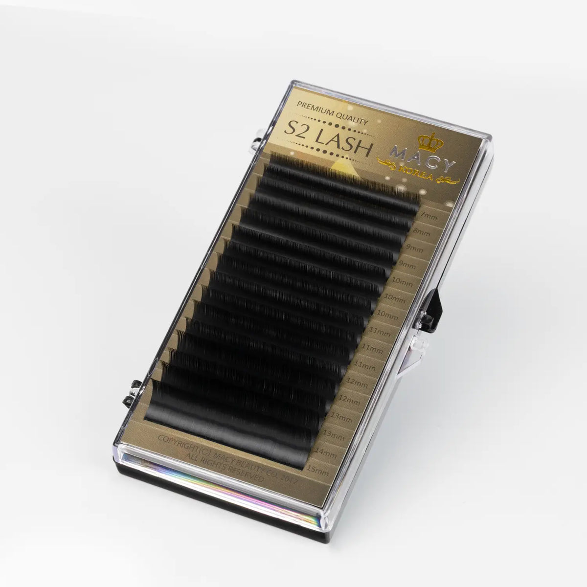 MACY Premium S2 Eyelash Extensions (Mixed Size 7~15mm, 16 Lines)