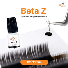 Beta Z Black Waterproof Eyelash Extensions Glue Fast Drying