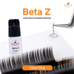Beta Z Clear Waterproof Eyelash Extensions Glue Fast Drying