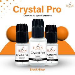 Crystal Pro Waterproof Eyelash Extensions Glue Fast Drying