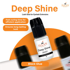 Deep Shine Waterproof Eyelash Extensions Glue Fast Drying