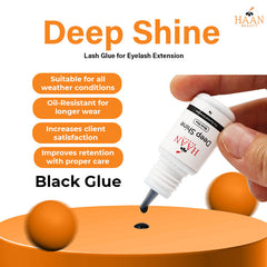 Deep Shine Waterproof Eyelash Extensions Glue Fast Drying