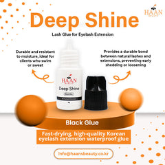 Deep Shine Waterproof Eyelash Extensions Glue Fast Drying