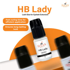 HB Lady Waterproof Eyelash Extensions Glue Fast Drying