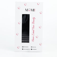 MOMI C-Curl Premium Silk Lash Eyelash Extensions (Mixed Size 8~15mm, 16 Lines)