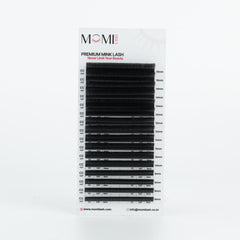 MOMI CC-Curl Premium Mink Lash Eyelash Extensions (Mixed Size 8~15mm , 16 Lines)