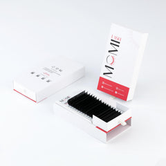 MOMI CC-Curl Premium CASHMERE Lash Eyelash Extensions (Mixed Size 8~15mm, 16 Lines)